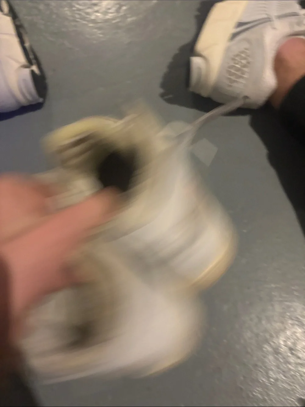 Nike White High-Top Sneakers